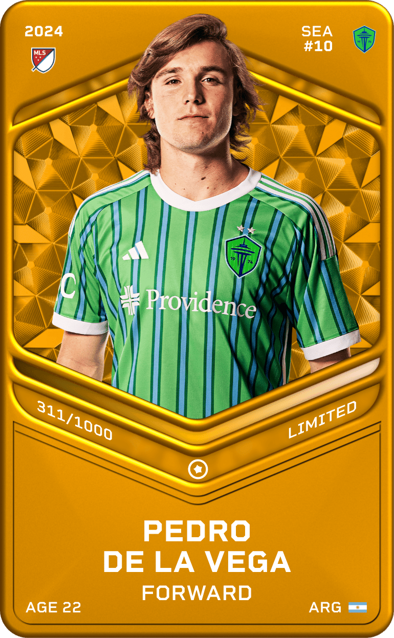 Pedro de la Vega 2024-25 • Limited 311/1000