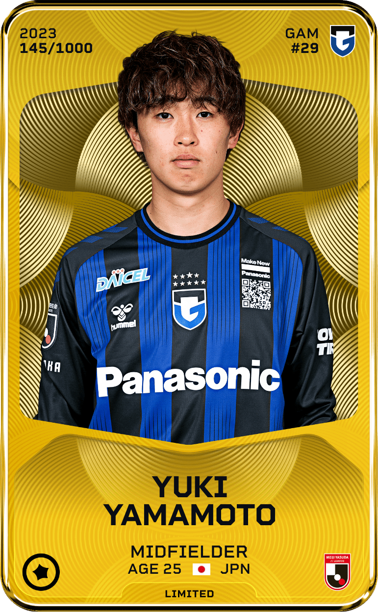 Yuki Yamamoto 2023-24 • Limited 145/1000