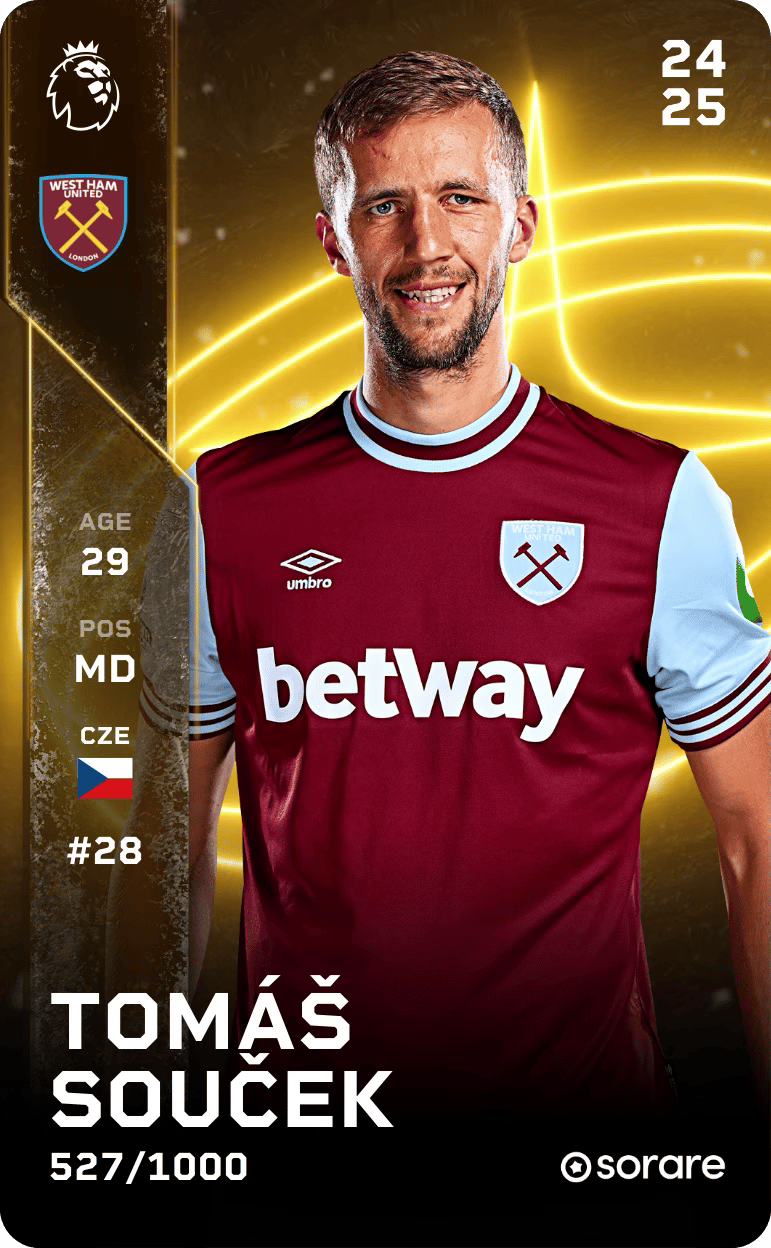 Tomáš Souček 2024-25 • Limited 527/1000