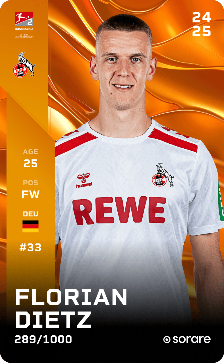 Florian Dietz 2024-25 • Limited 289/1000