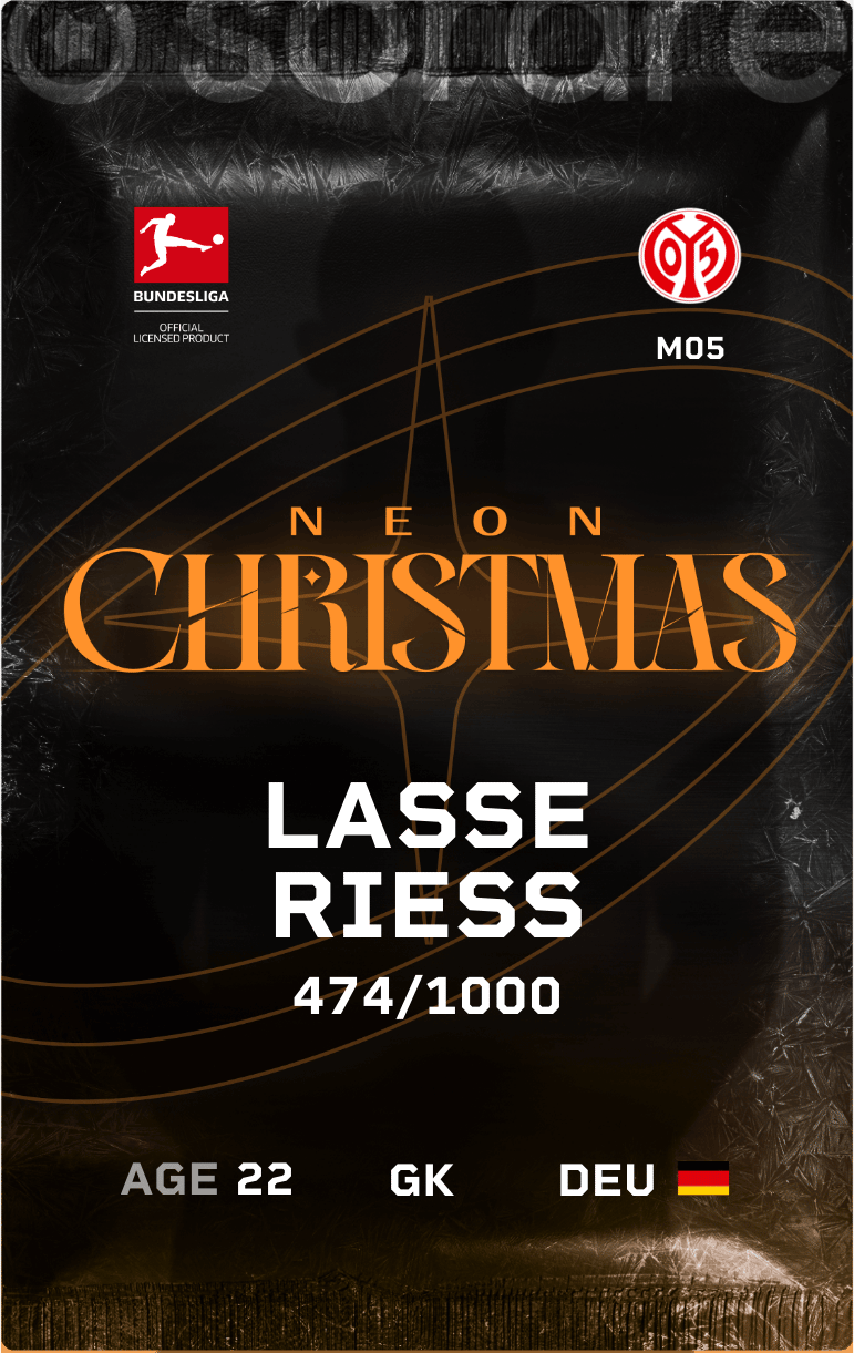 Lasse Riess 2024-25 • Limited 474/1000