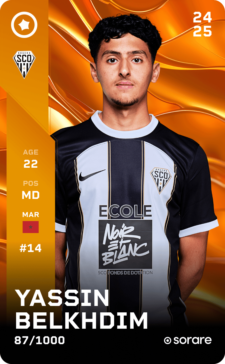 Yassin Belkhdim 2024-25 • Limited 87/1000