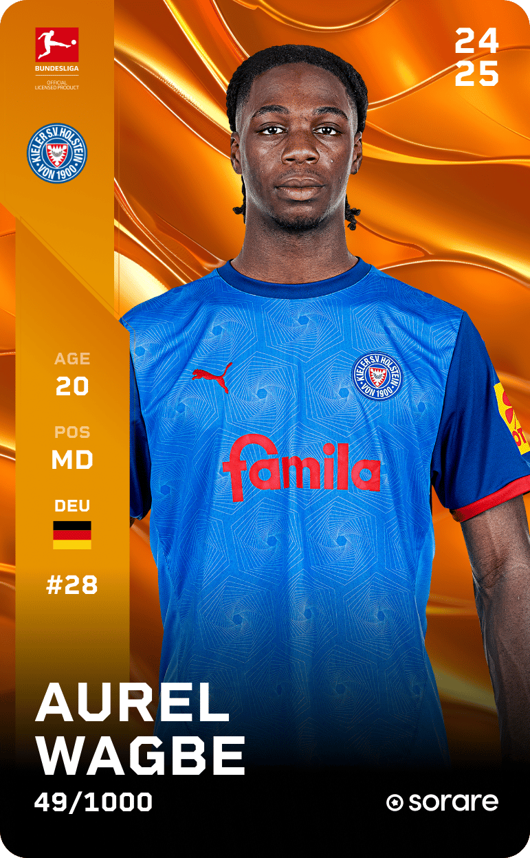 Aurel Wagbe 2024-25 • Limited 49/1000
