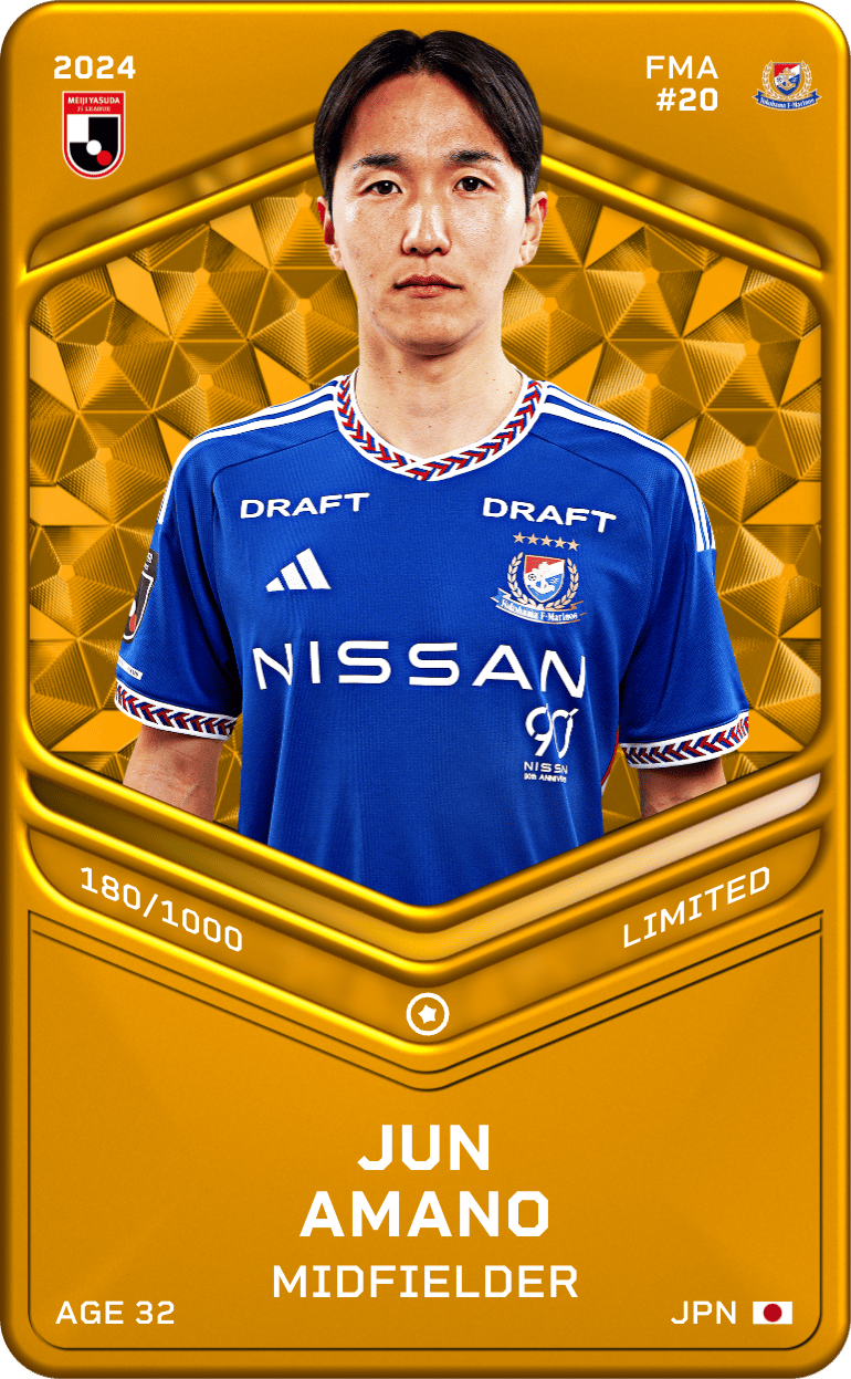 Jun Amano 2024-25 • Limited 180/1000