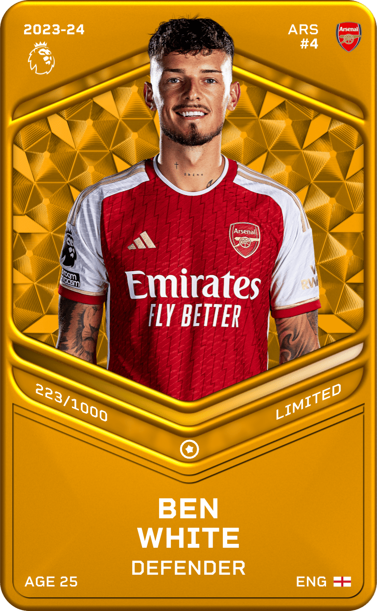 Ben White 2023-24 • Limited 223/1000