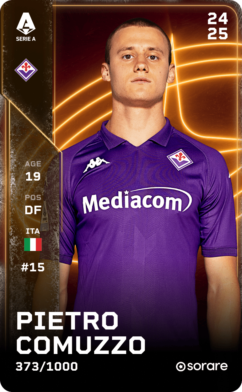 Pietro Comuzzo 2024-25 • Limited 373/1000
