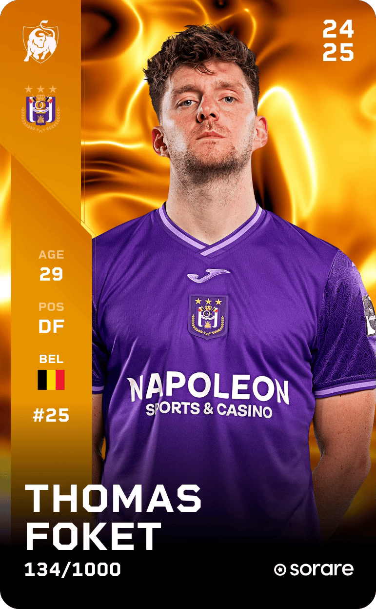 Thomas Foket 2024-25 • Limited 134/1000