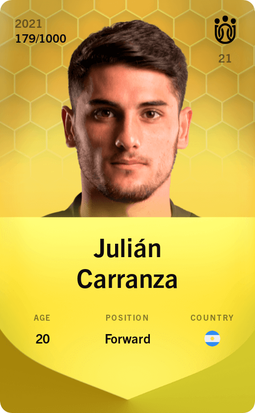 Julián Carranza 2021-22 • Limited 179/1000