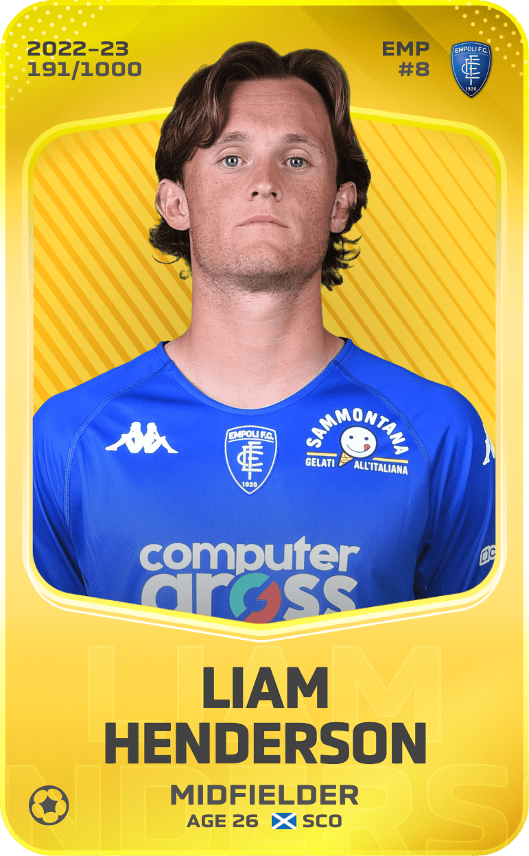 Liam Henderson 2022-23 • Limited 191/1000