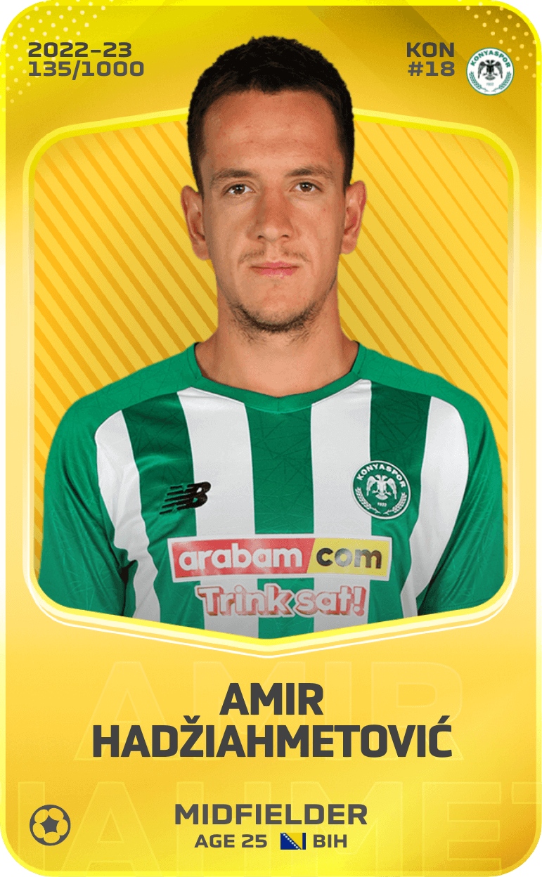 Amir Hadžiahmetović 2022-23 • Limited 135/1000