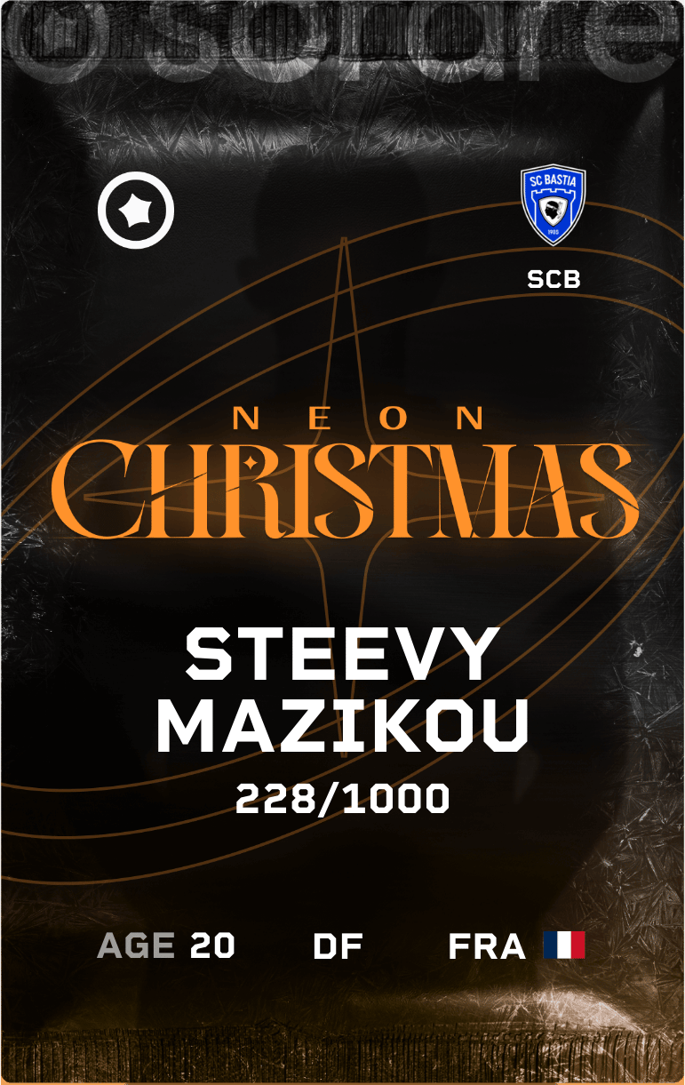 Steevy Mazikou 2024-25 • Limited 228/1000