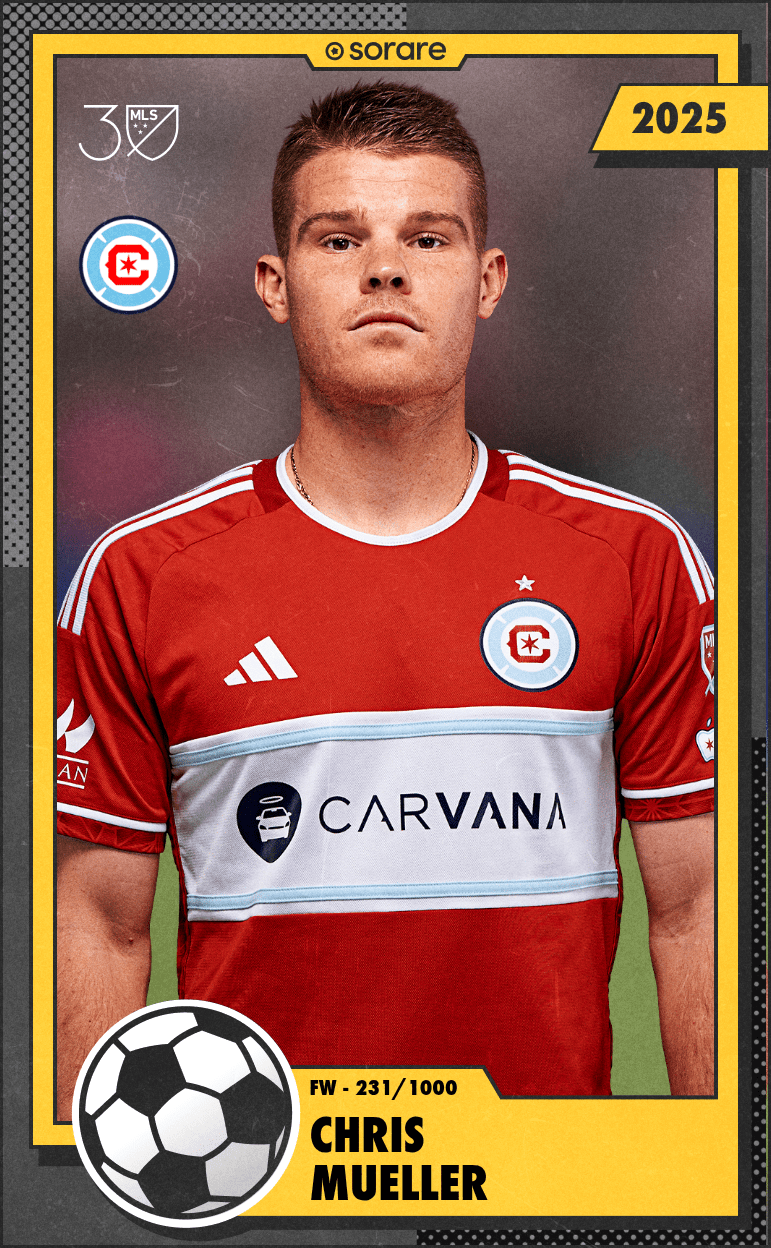 Chris Mueller 2025-26 • Limited 231/1000