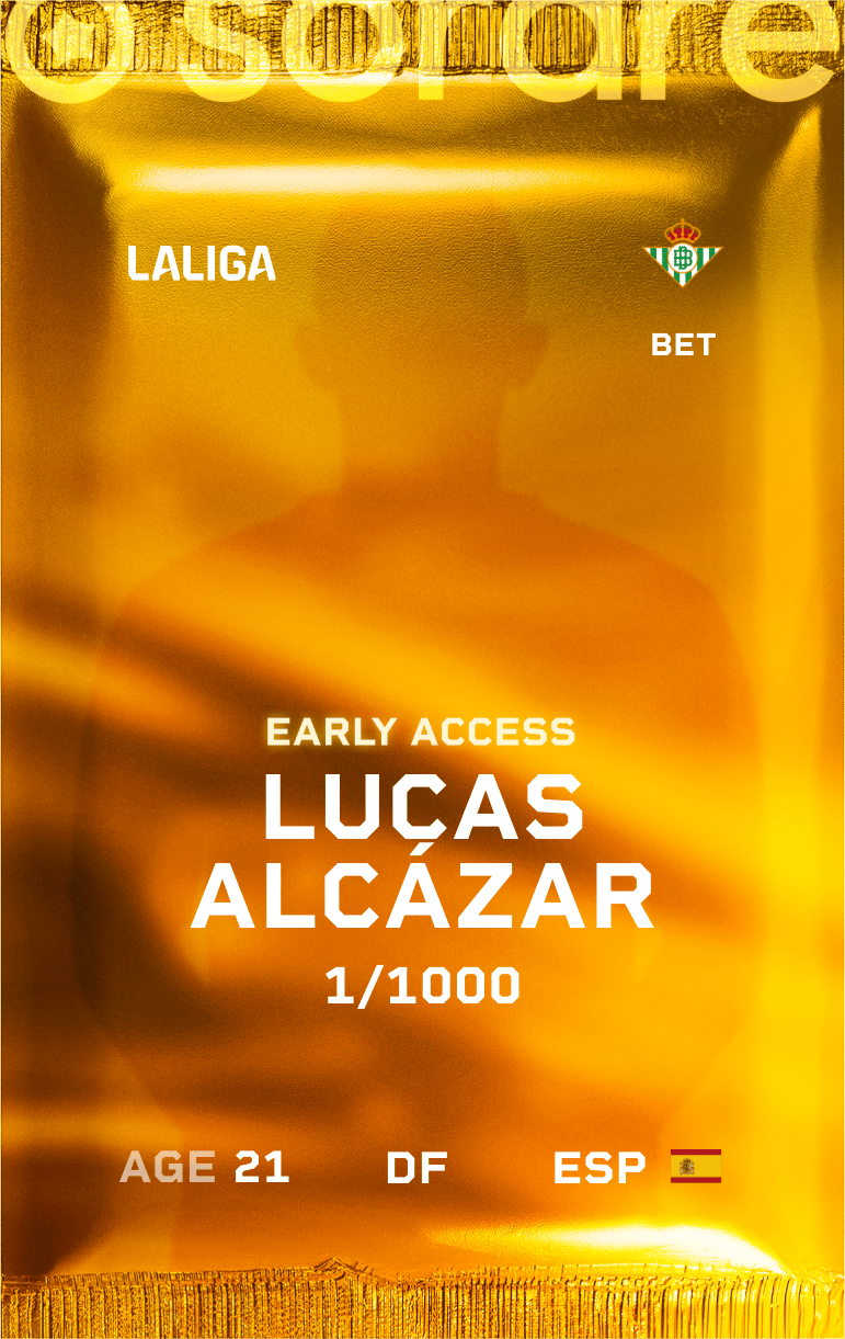 Lucas Alcázar 2024-25 • Limited 1/1000