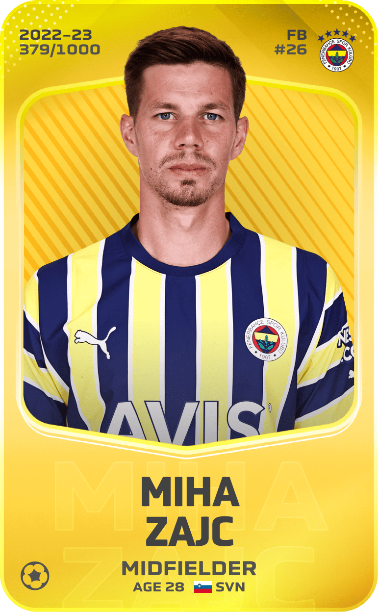 Miha Zajc 2022-23 • Limited 379/1000