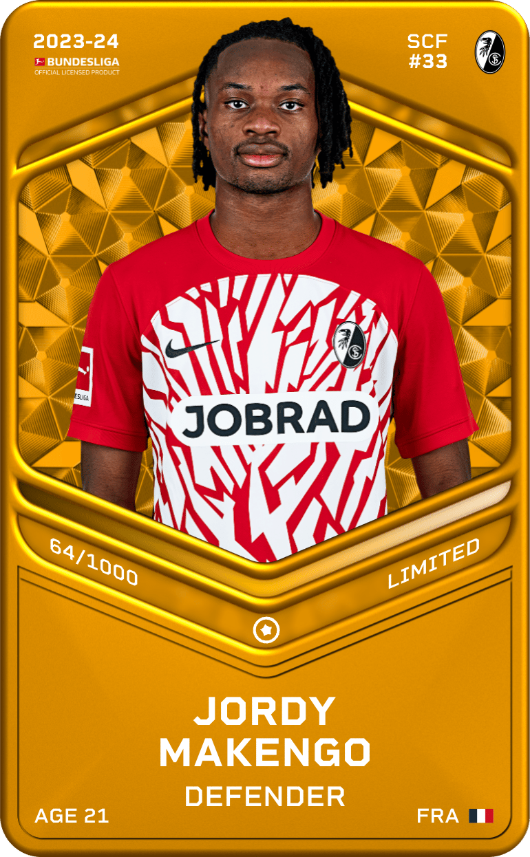 Jordy Makengo 2023-24 • Limited 64/1000
