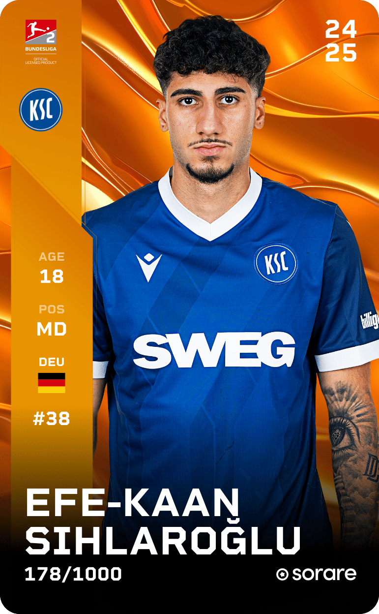 Efe-Kaan Sihlaroğlu 2024-25 • Limited 178/1000