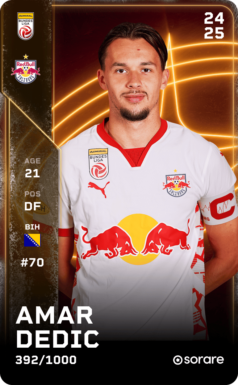 Amar Dedić 2024-25 • Limited 392/1000