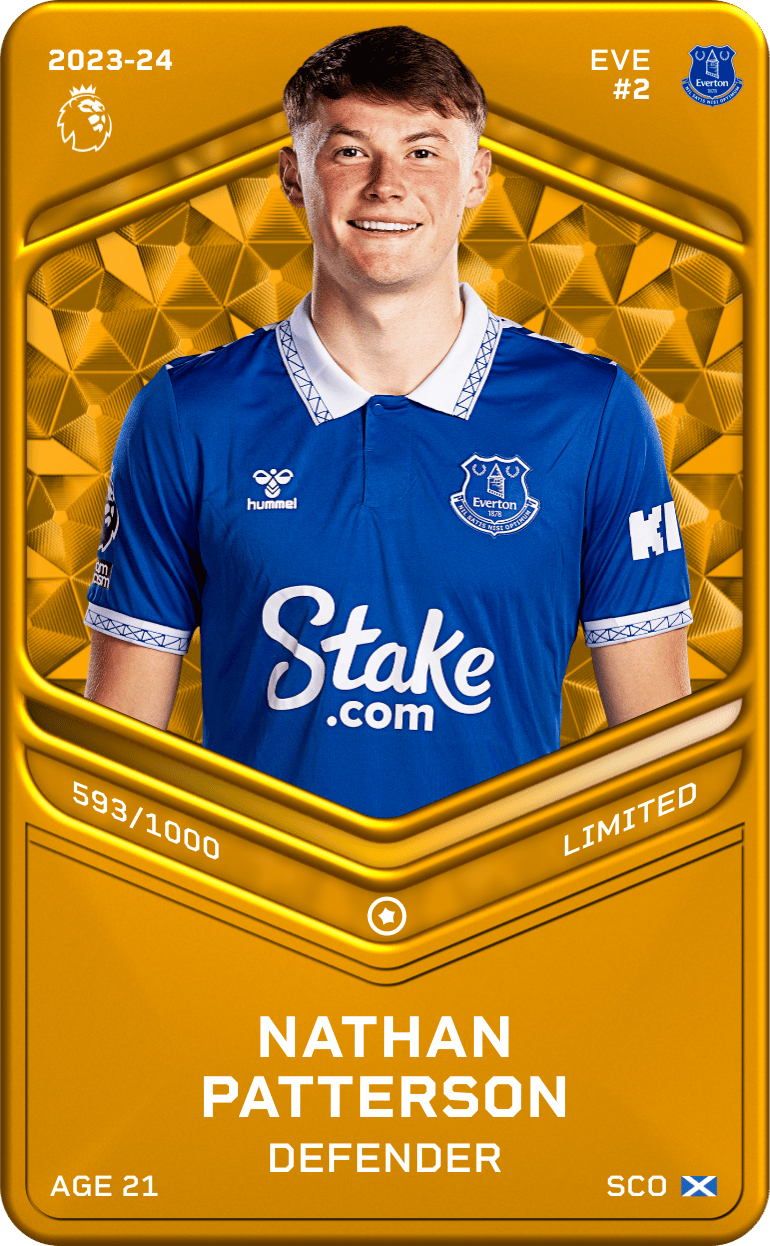 Nathan Patterson 2023-24 • Limited 593/1000