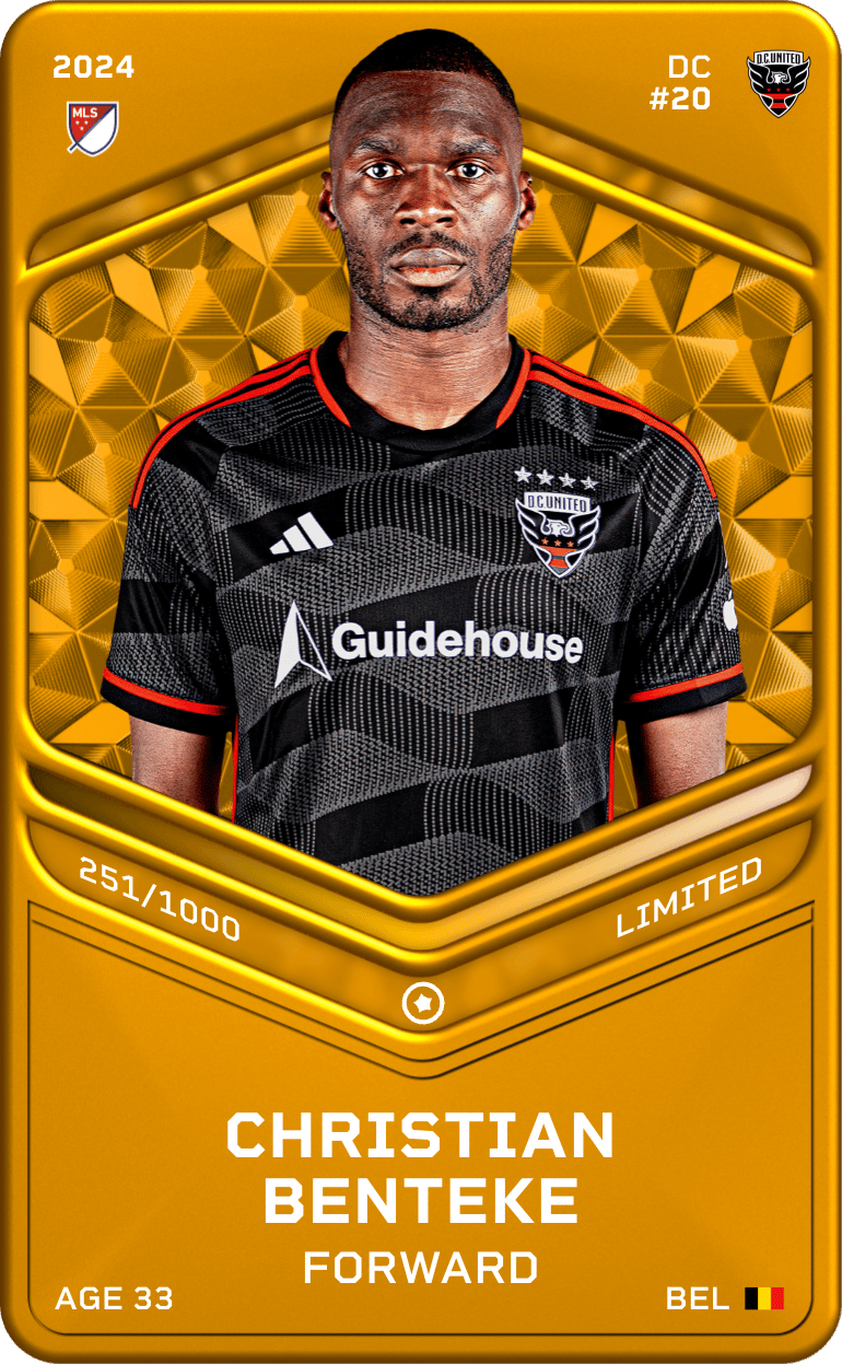 Christian Benteke 2024-25 • Limited 251/1000