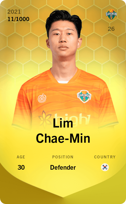 Lim Chae-Min 2021-22 • Limited 11/1000