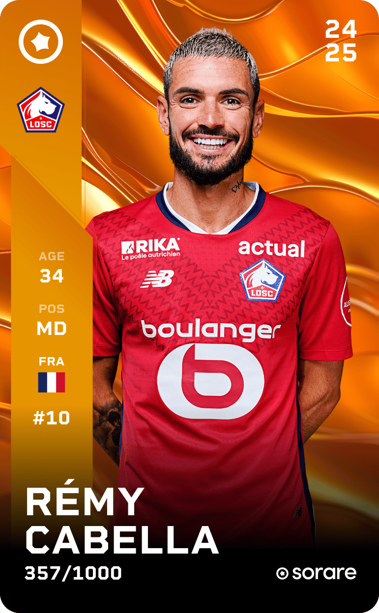 Rémy Cabella 2024-25 • Limited 357/1000