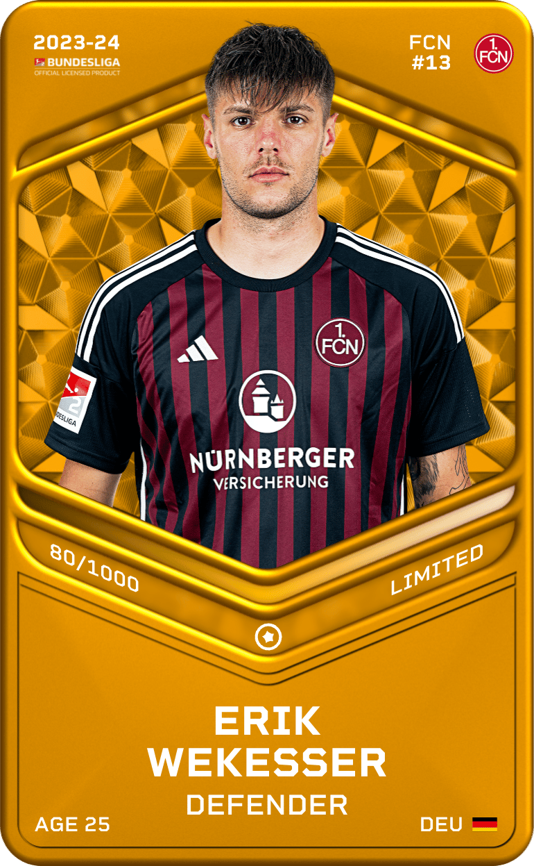Erik Wekesser 2023-24 • Limited 80/1000
