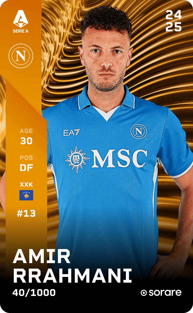 Amir Rrahmani 2024-25 • Limited 40/1000