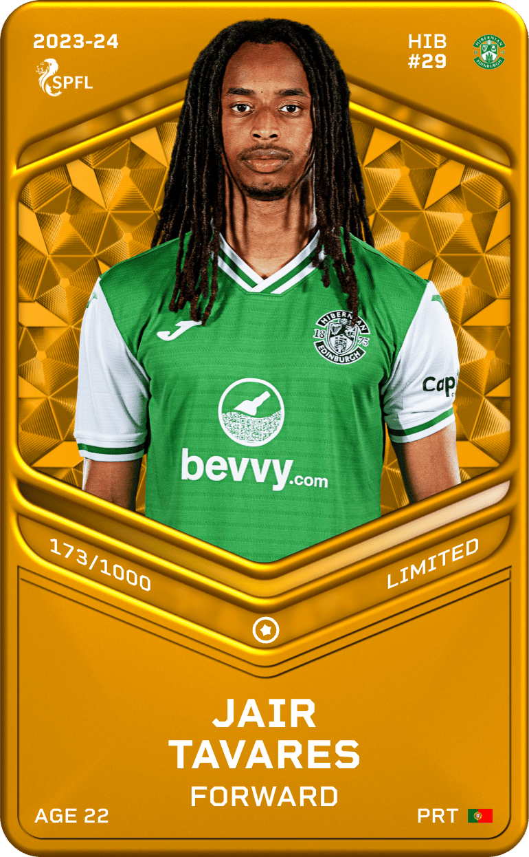Jair Tavares 2023-24 • Limited 173/1000