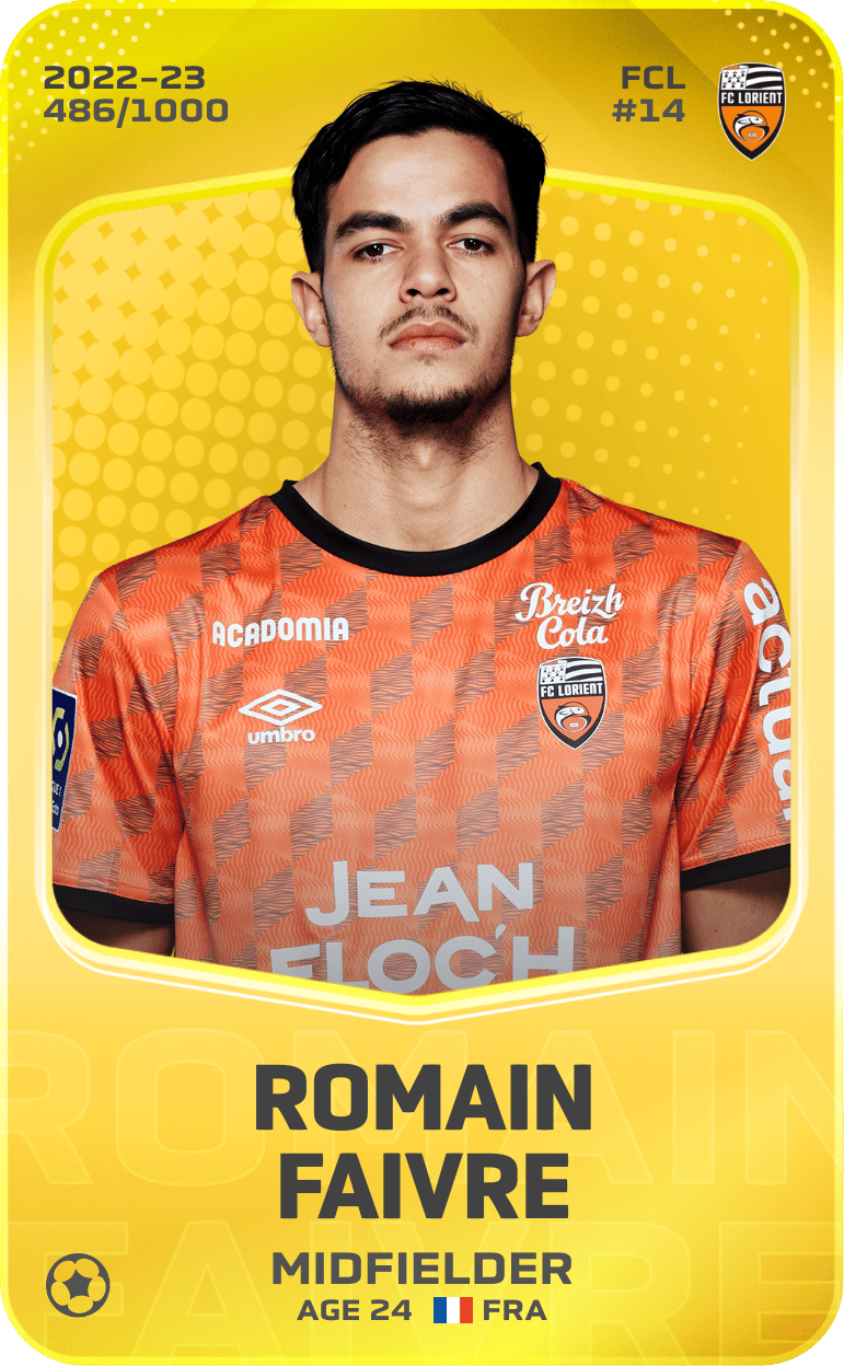 Romain Faivre 2022-23 • Limited 486/1000