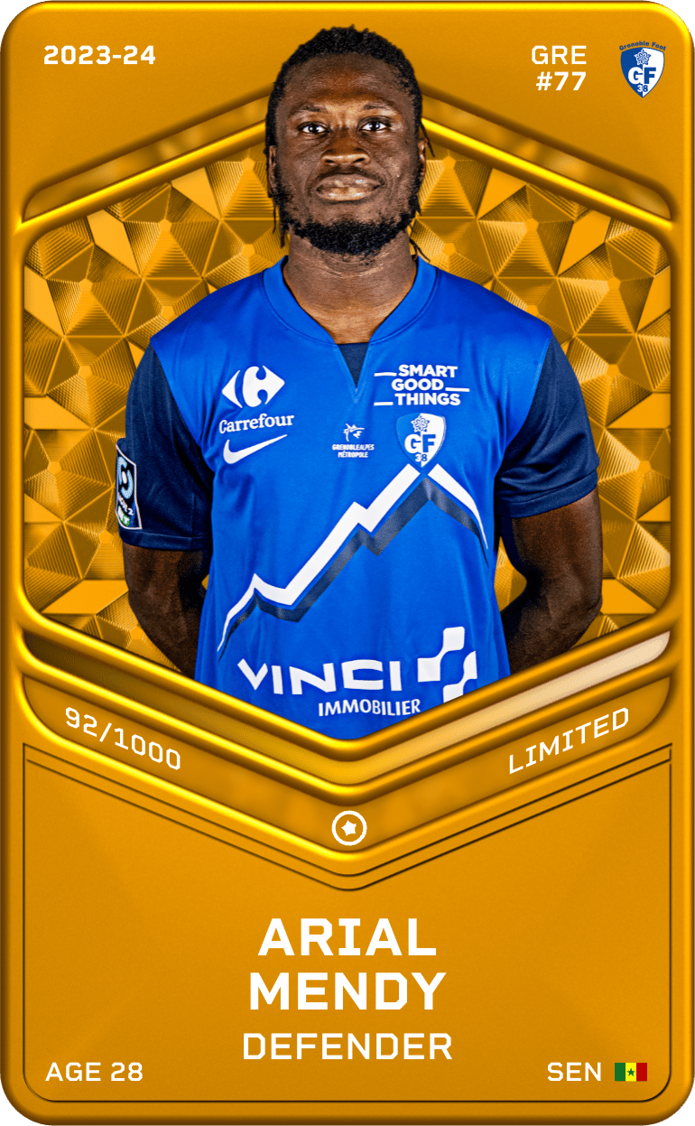 Arial Mendy 2023-24 • Limited 92/1000