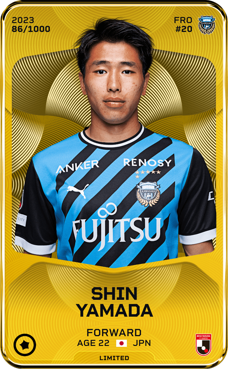 Shin Yamada 2023-24 • Limited 86/1000
