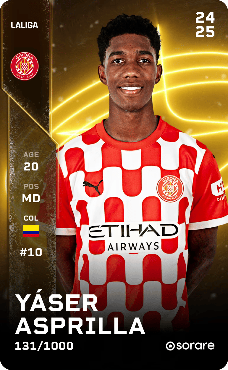 Yáser Asprilla 2024-25 • Limited 131/1000
