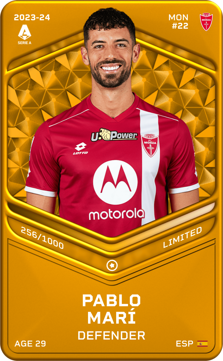 Pablo Marí 2023-24 • Limited 256/1000