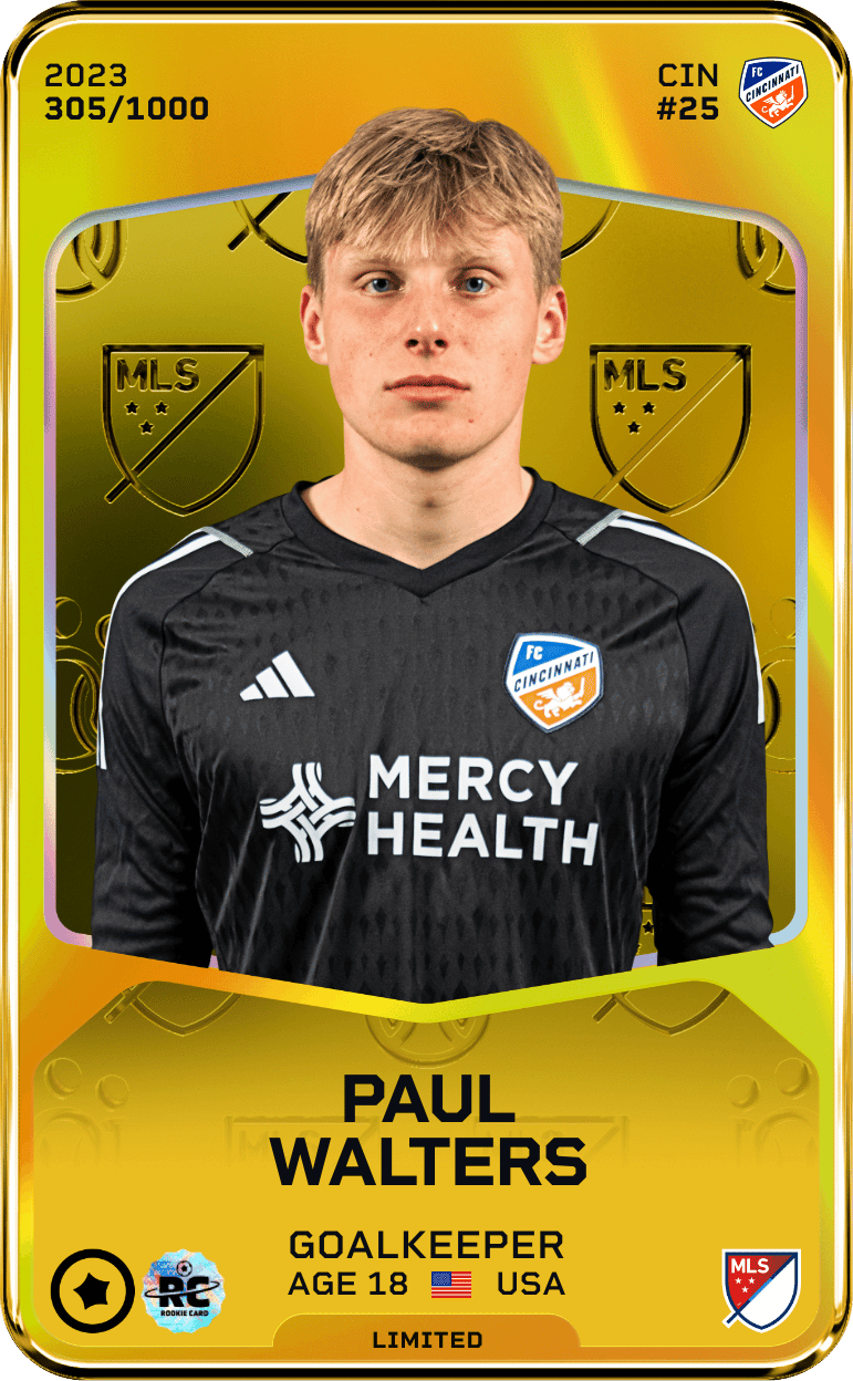 Paul Walters 2023-24 • Limited 305/1000