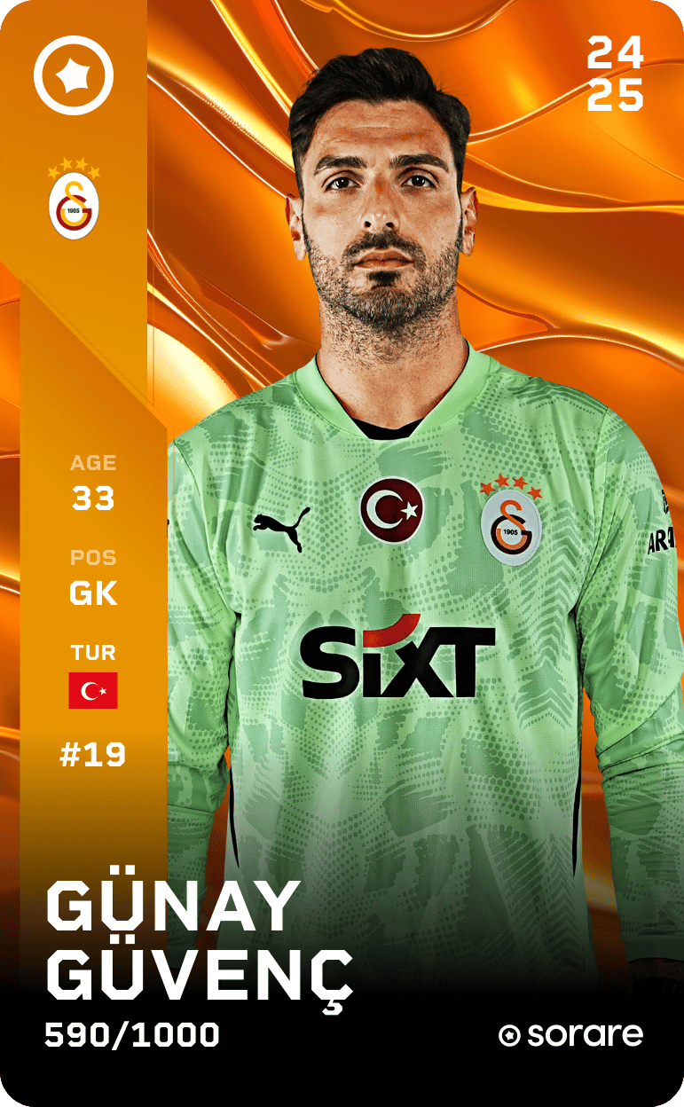 Günay Güvenç 2024-25 • Limited 590/1000