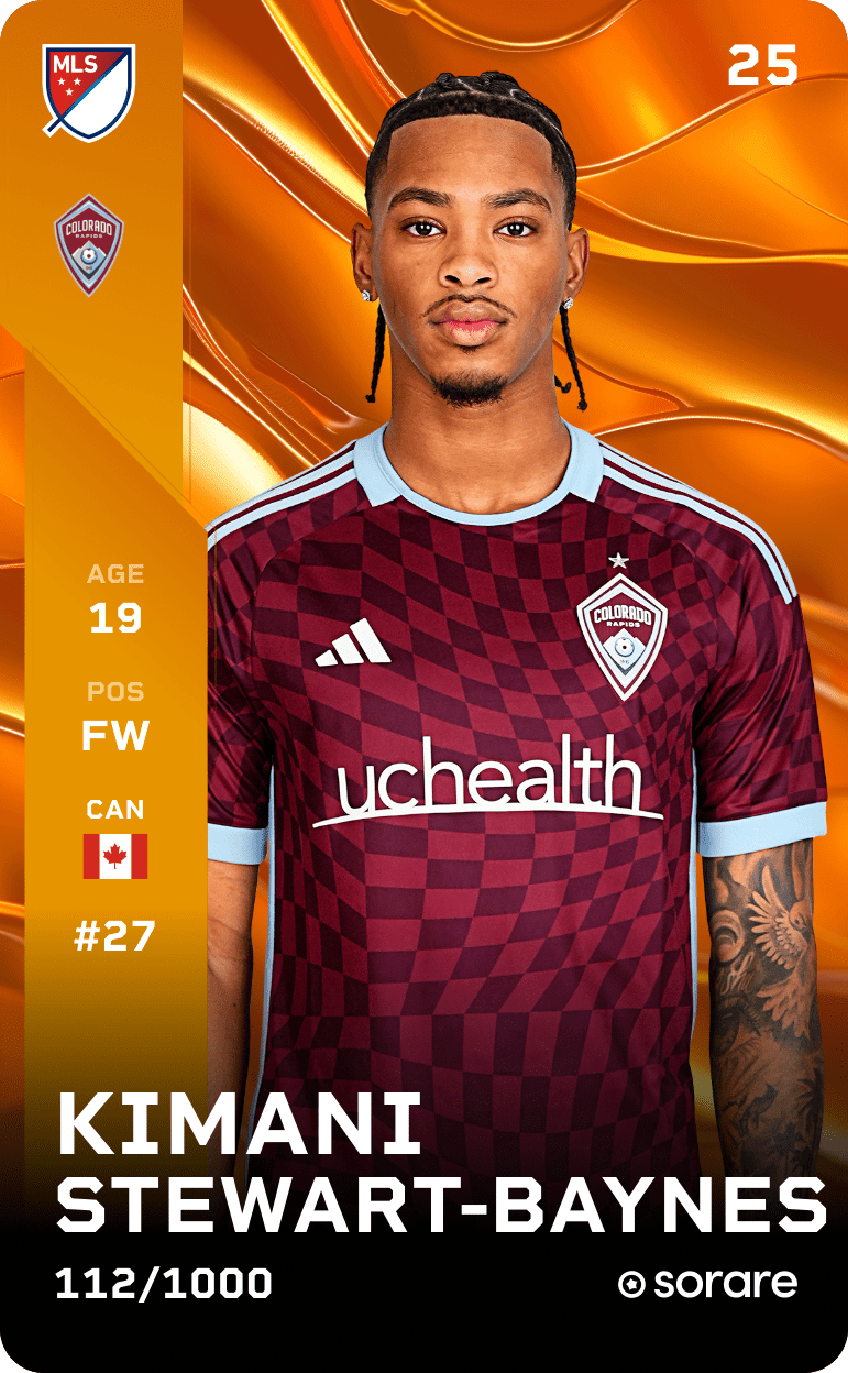 Kimani Stewart-Baynes 2025-26 • Limited 112/1000