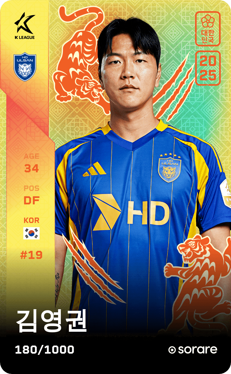 Kim Young Gwon 2025-26 • Limited 180/1000
