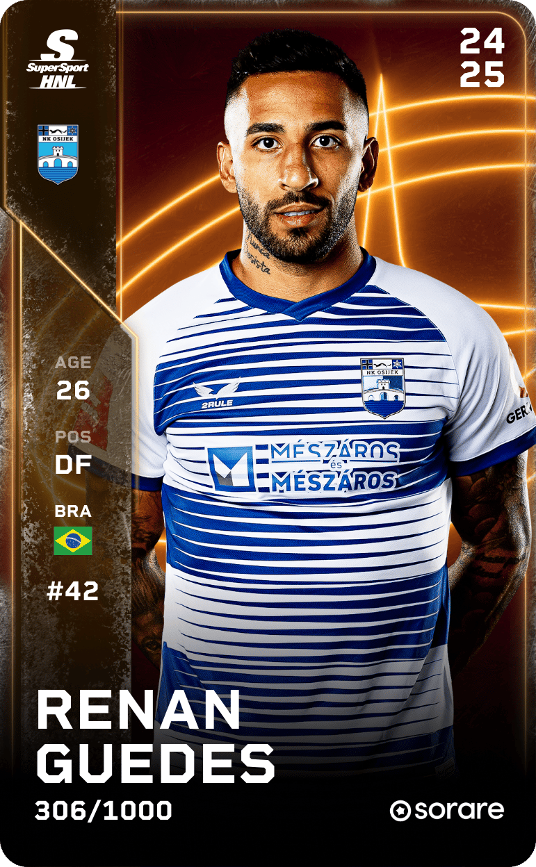Renan Guedes 2024-25 • Limited 306/1000