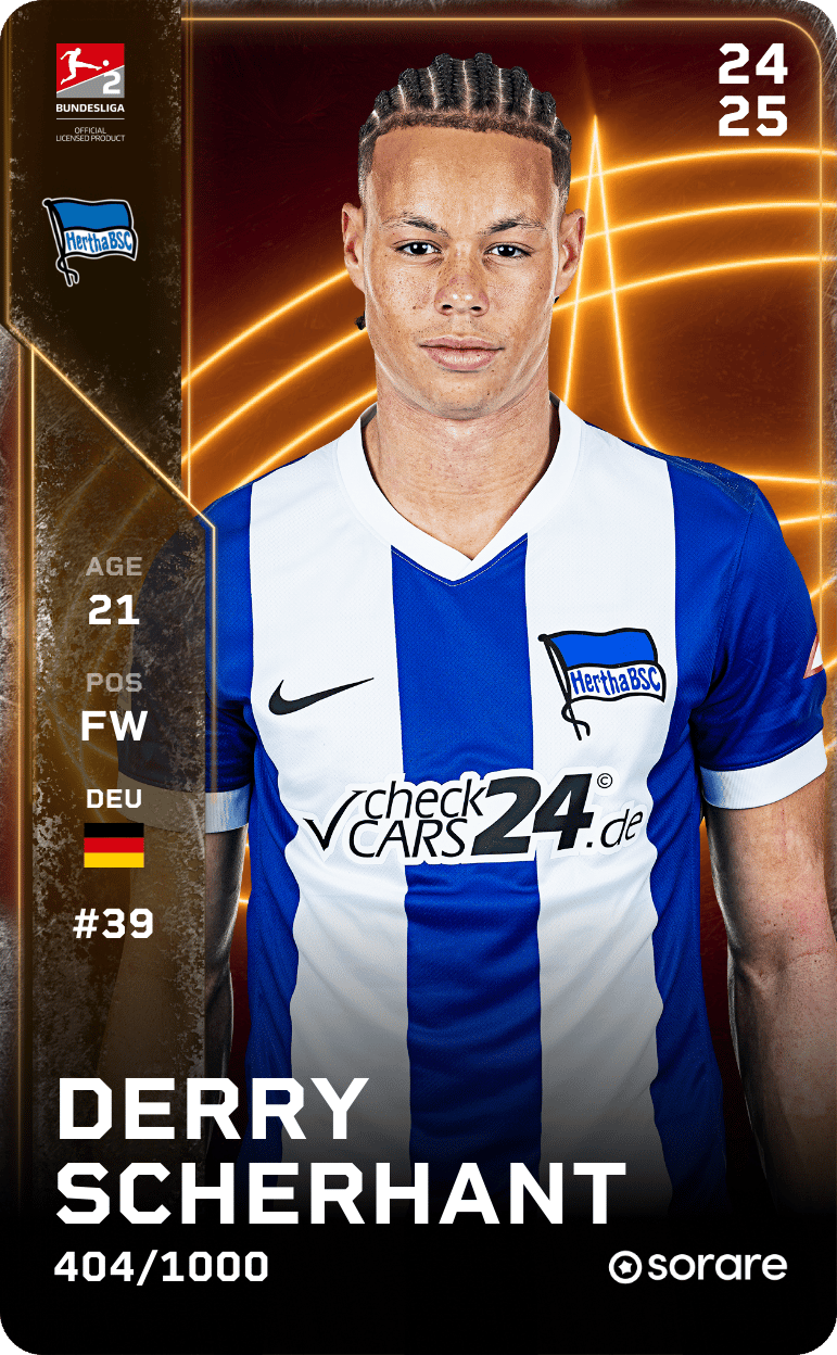 Derry Scherhant 2024-25 • Limited 404/1000