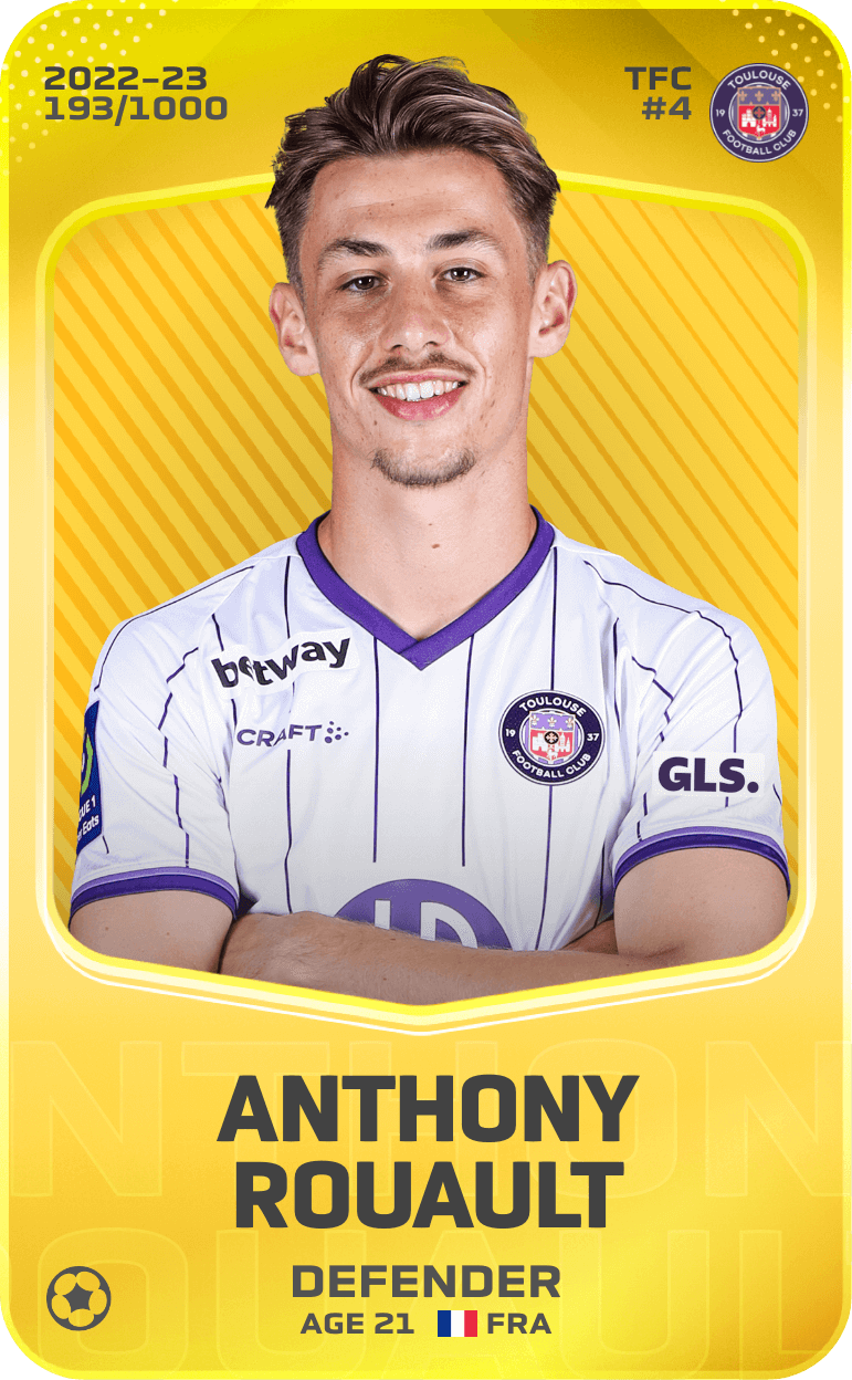 Anthony Rouault 2022-23 • Limited 193/1000