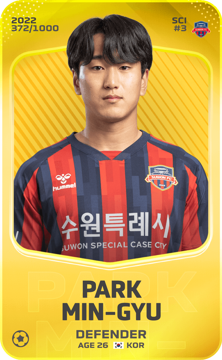 Park Min-Gyu 2022-23 • Limited 372/1000