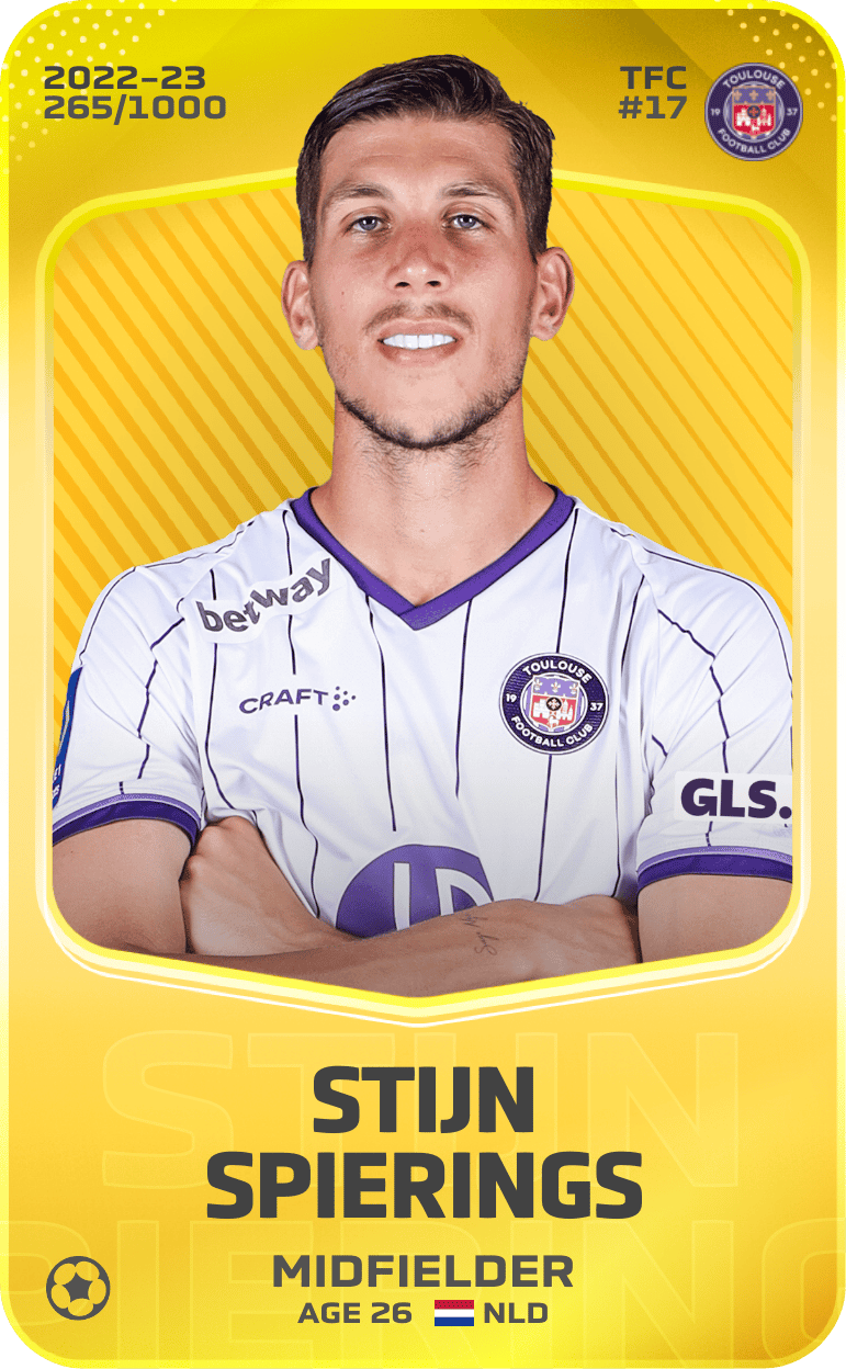 Stijn Spierings 2022-23 • Limited 265/1000
