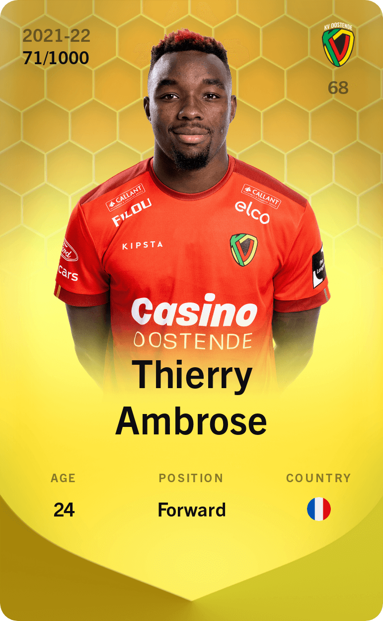Thierry Ambrose 2021-22 • Limited 71/1000