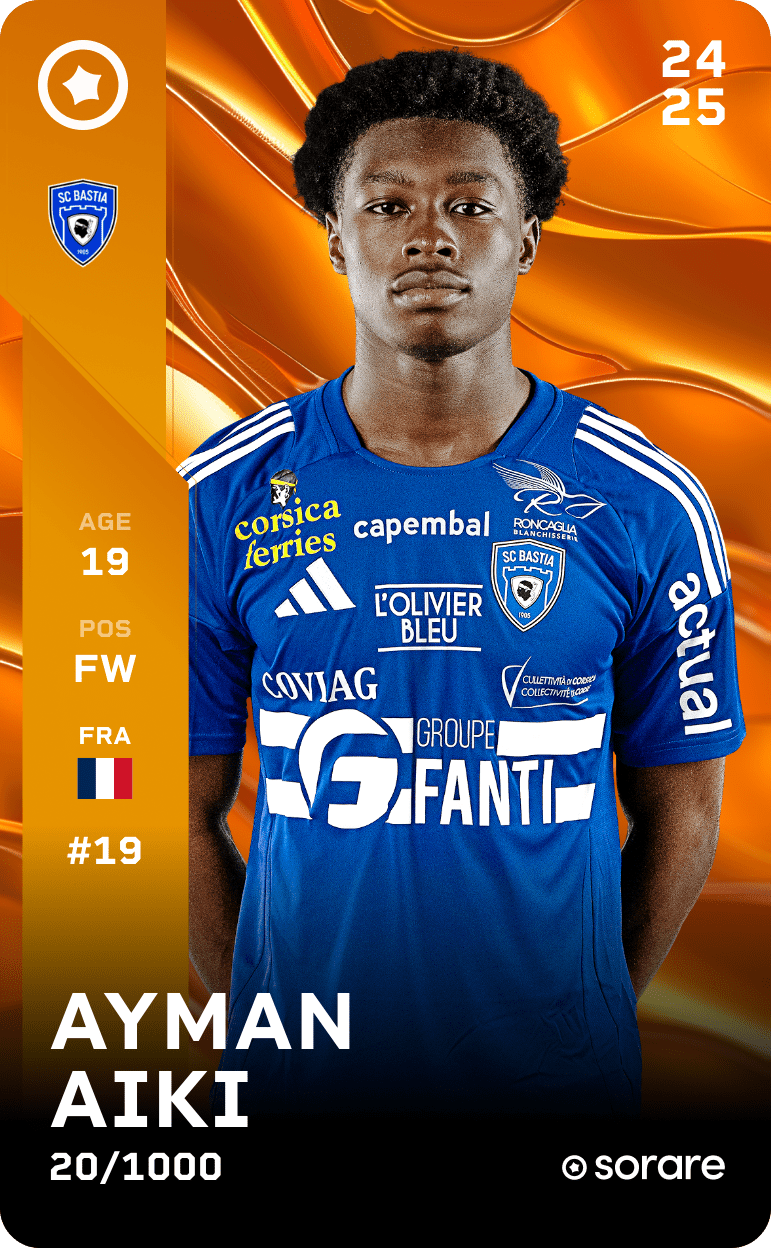 Ayman Aiki 2024-25 • Limited 20/1000