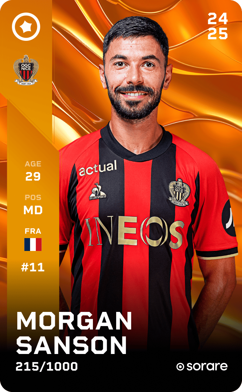 Morgan Sanson 2024-25 • Limited 215/1000