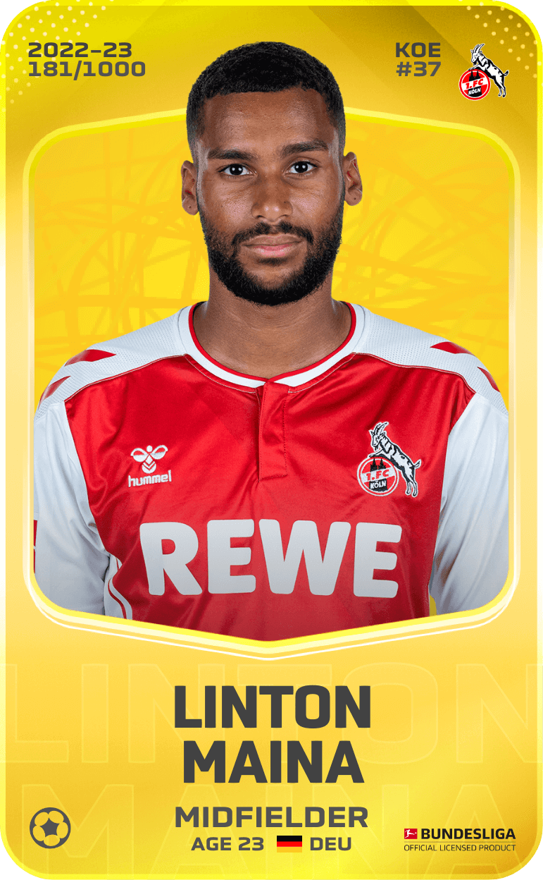 Linton Maina 2022-23 • Limited 181/1000