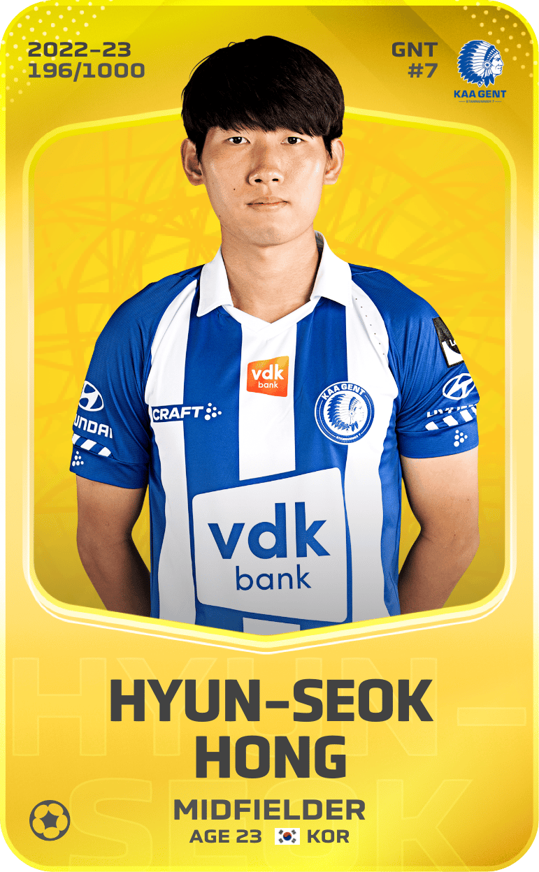 Hyun-seok Hong 2022-23 • Limited 196/1000