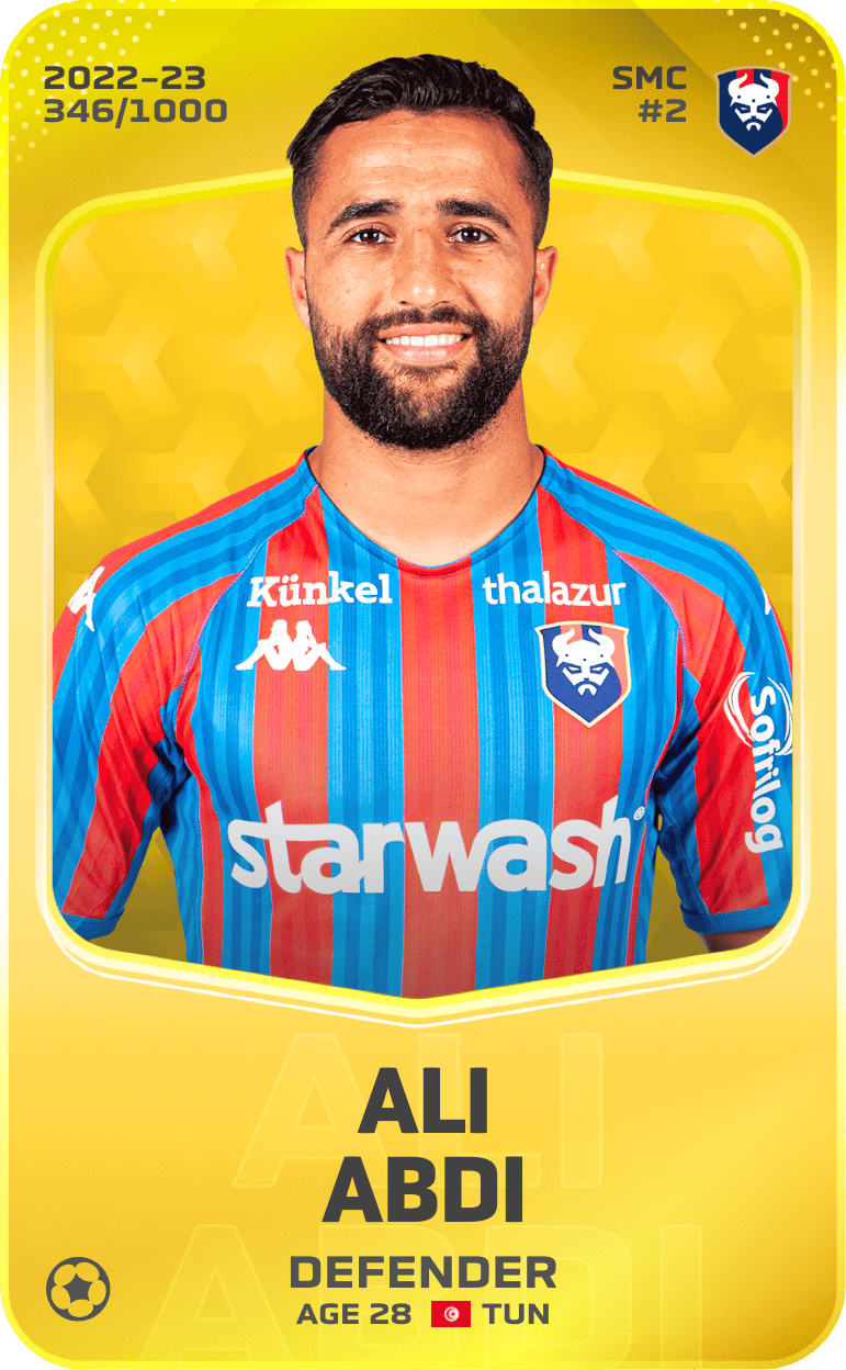 Ali Abdi 2022-23 • Limited 346/1000