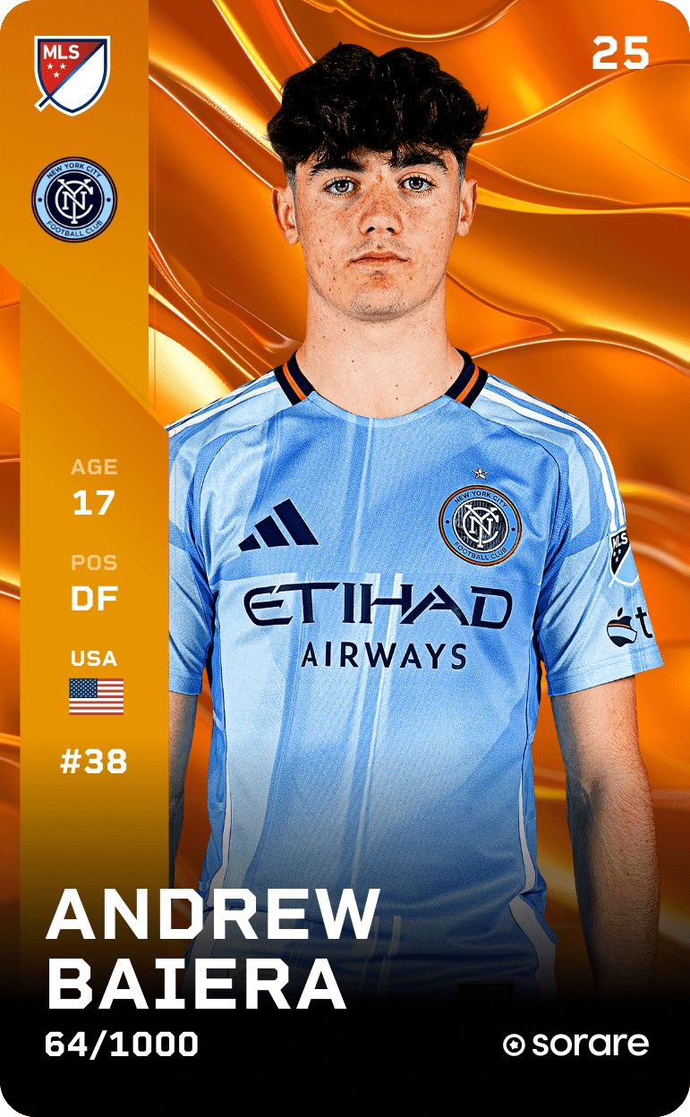 Andrew Baiera 2025-26 • Limited 64/1000