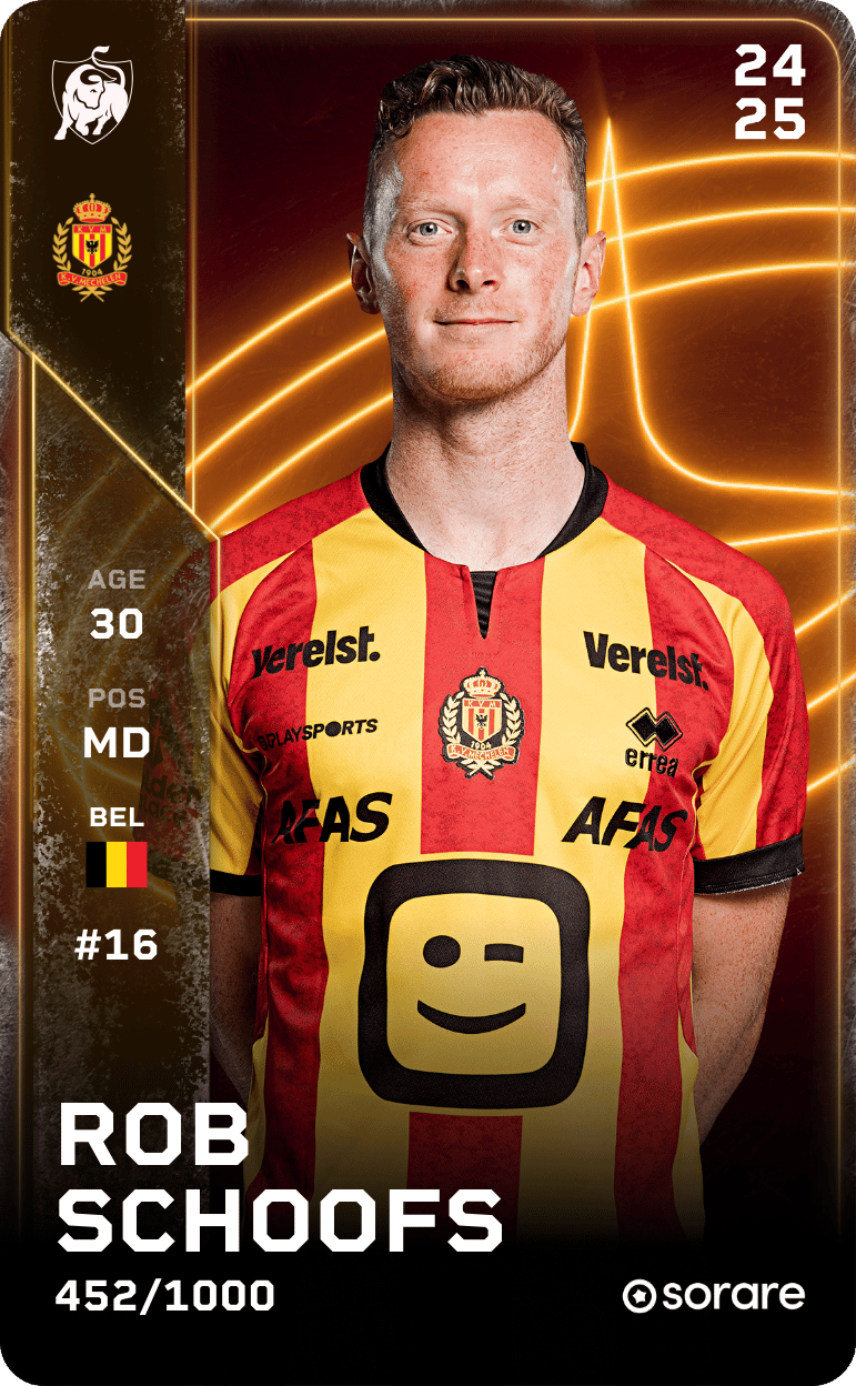Rob Schoofs 2024-25 • Limited 452/1000